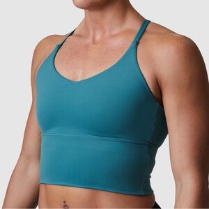 Born Primitive Om The Day Sports Bra 2.0 (Aquastone) Medium